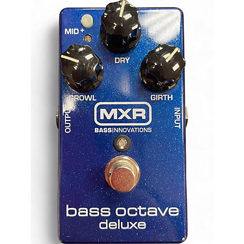 Used MXR M288 Bass Octave Deluxe Bass Effect Pedal