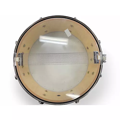 Used Yamaha 5X14 Wood Shell Blue Drum Blue 8