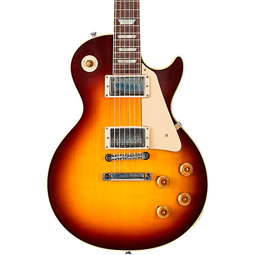 Gibson Custom 1958 Les Paul Standard Reissue VOS Electric Guitar Bourbon Burst
