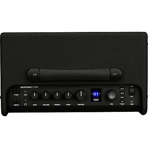 Fender Mustang LT40S 40W 2x4 Guitar Combo Amp Black