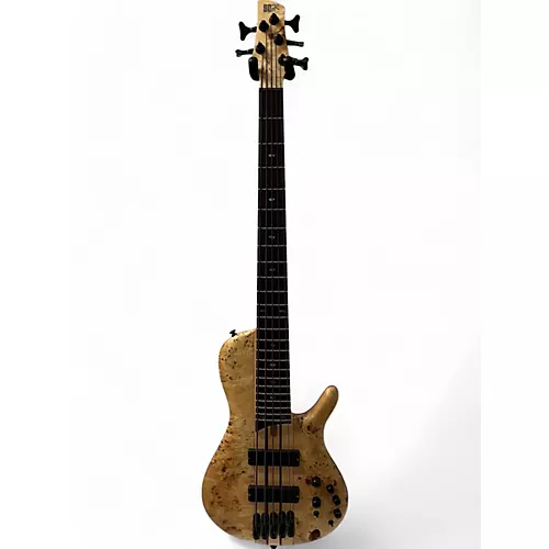 Used Ibanez SRSC805 Natural Electric Bass Guitar Natural