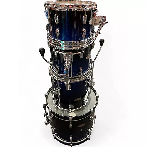 Used Pearl Reference Series Ultra Blue Fade Drum Kit Ultra Blue Fade