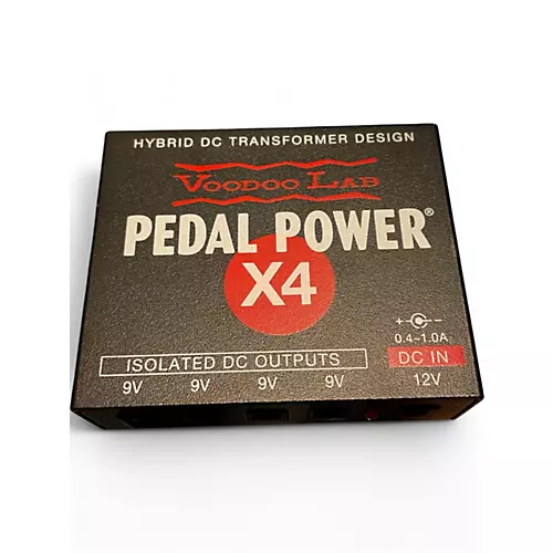 Used Voodoo Lab PEDAL POWER X4 Power Supply Power Supply