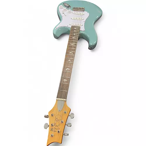 Used PRS SE Silver Sky Blue Solid Body Electric Guitar Blue