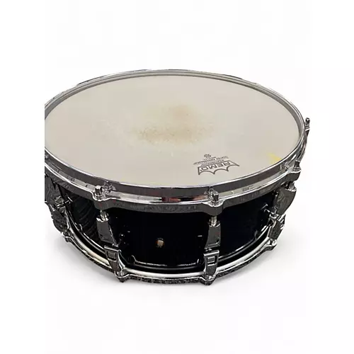 Used Yamaha 6X14 ABSOLUTE HYBRID MAPLE BLACK Drum BLACK 13