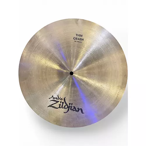 Used Zildjian 16in AVEDIS THIN CRASH Cymbal 36