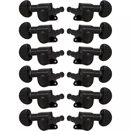 Grover Mini Rotomatics 205 Series Tuning Machines Nickel 6-in-line