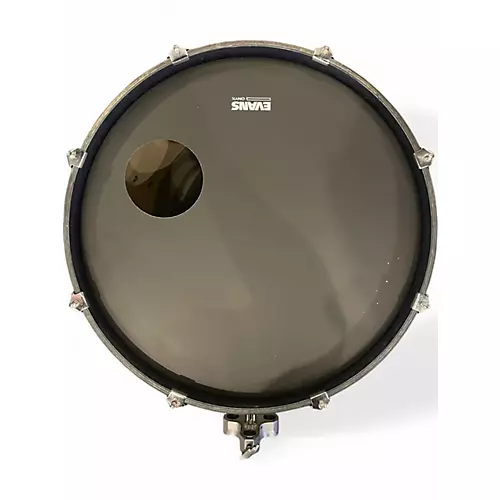 Used Yamaha 5 Piece Stage Custom Blue Drum Kit Blue