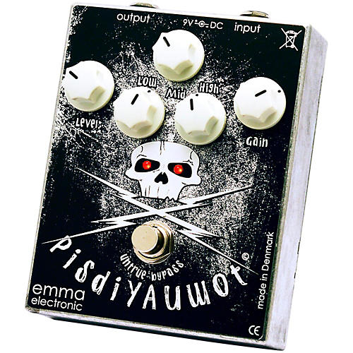 Emma Electronic PisdiYAUwot Metal Distortion Guitar Effects Pedal
