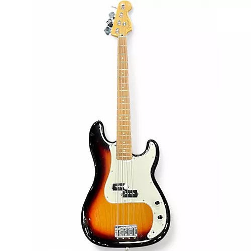 Used Fender Player Precision Bass 2 Color Sunburst Electric Bass Guitar 2 Color Sunburst