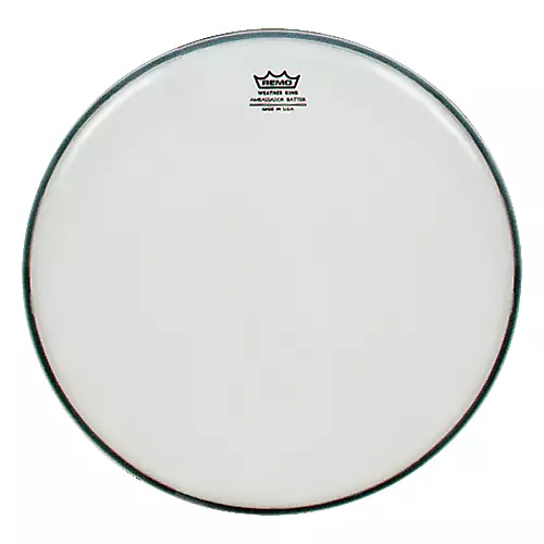 Remo Smooth White Ambassador Batter Drumhead 14 in.