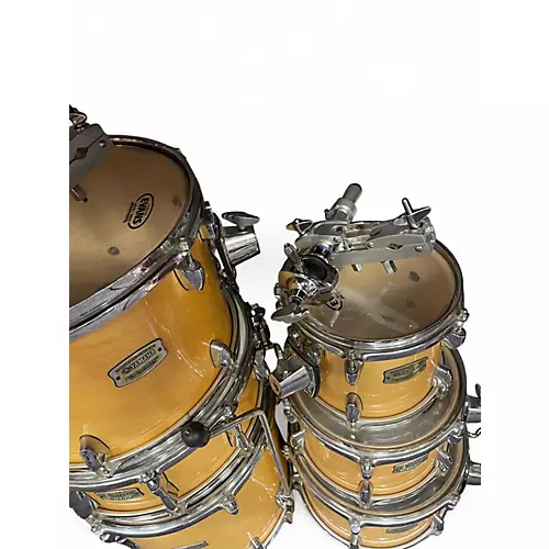 Used Yamaha 7 Piece Stage Custom Natural Drum Kit Natural