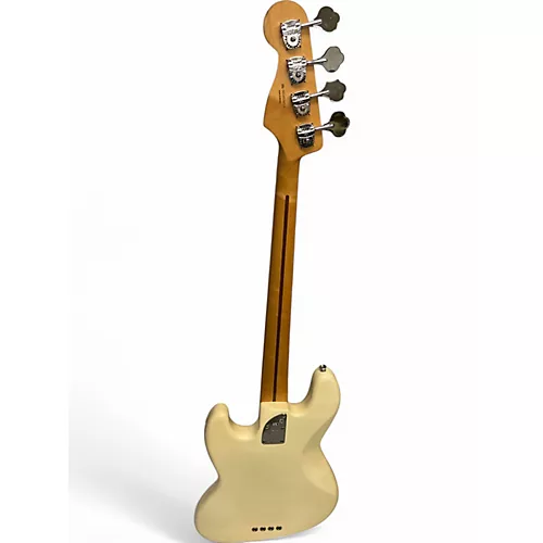 Used Fender American Professional II Jazz Bass yello Electric Bass Guitar yello