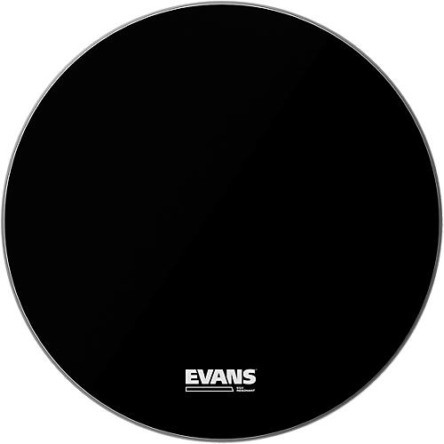 EVANS EQ3 Black Resonant Bass Drum Head 26 in.