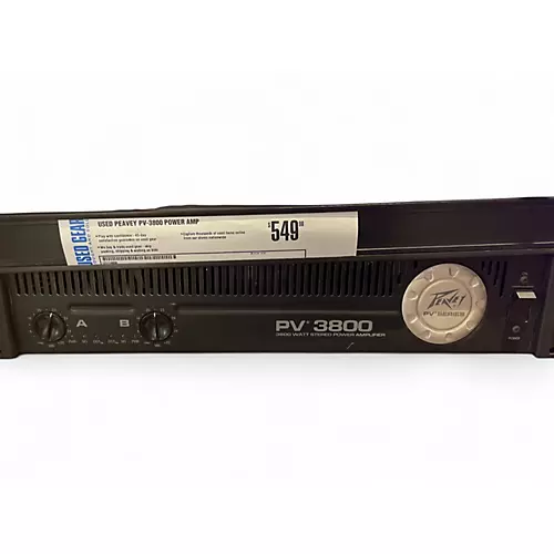 Used Peavey PV-3800 Power Amp