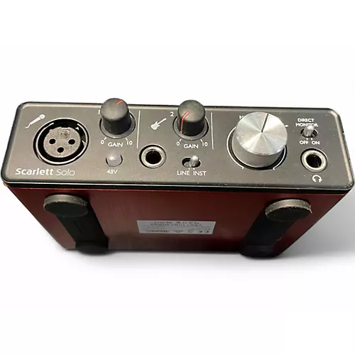 Used Focusrite Scarlett Solo Gen 2 Audio Interface