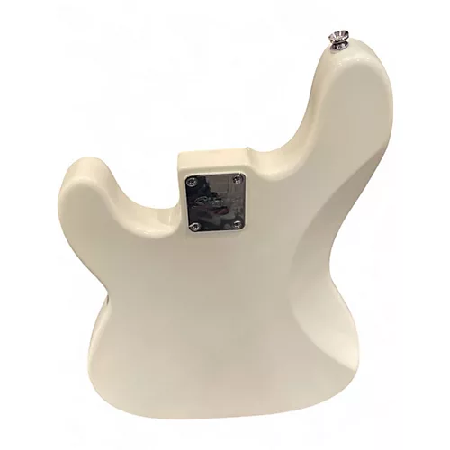Used Squier Precision Bass WHITE Electric Bass Guitar WHITE