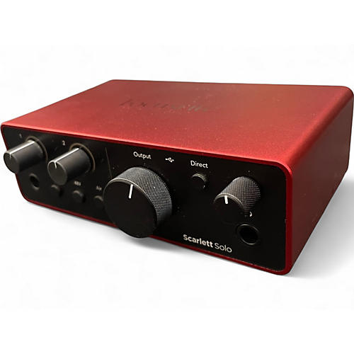 Used Focusrite Scarlett Solo Audio Interface