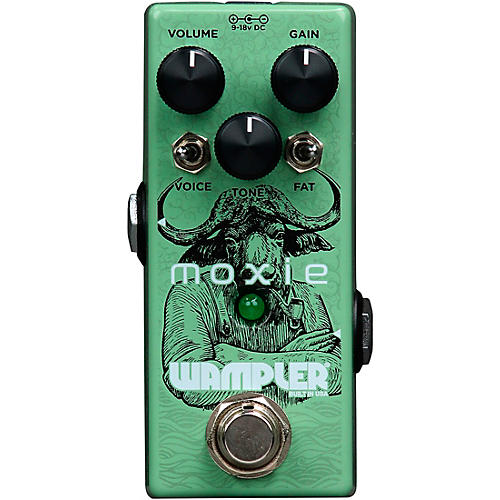Wampler Moxie Overdrive Effects Pedal Green