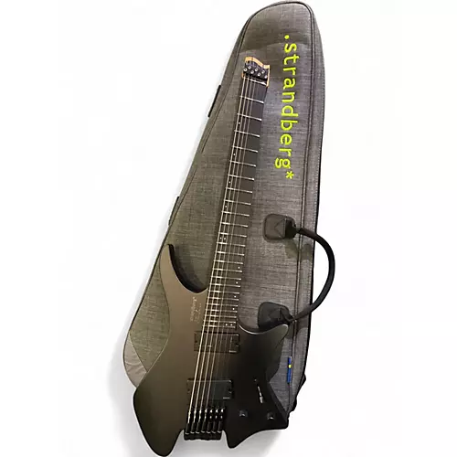 Used strandberg Boden Metal NX 7 Black Solid Body Electric Guitar Black