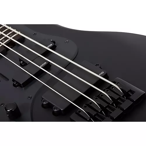 Schecter Guitar Research Stiletto-4 Stealth Pro EX LH Satin Black