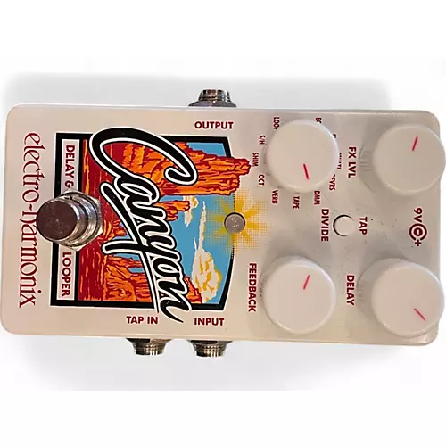 Used Electro-Harmonix Canyon Delay and Looper Effect Pedal