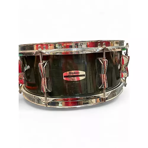 Used Yamaha 5.5X14 Stage Custom Snare Black Drum Black 10