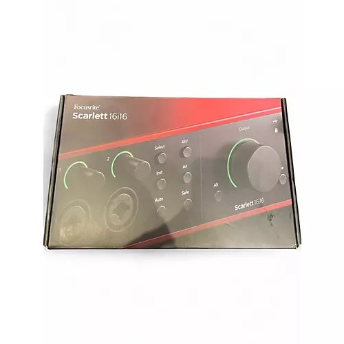 Used Focusrite Scarlett 16i16 Gen 4 Audio Interface