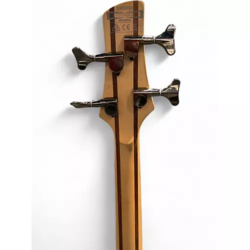 Used Ibanez SR300M Blue Electric Bass Guitar Blue