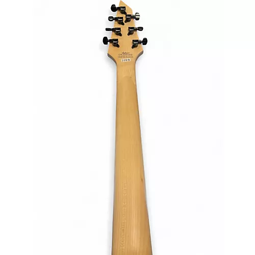 Used Jackson JS22-7 Dinky 7 String HT Black Solid Body Electric Guitar Black