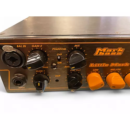 Used Markbass Little Mark Tube 800 Tube Bass Amp Head