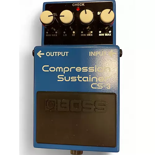Used BOSS CS3 Compressor Sustainer Effect Pedal