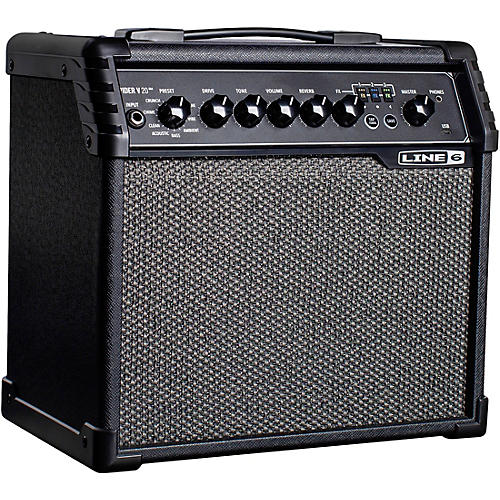 Line 6 Spider V 20 MKII 20W 1x8 Guitar Combo Amp Black