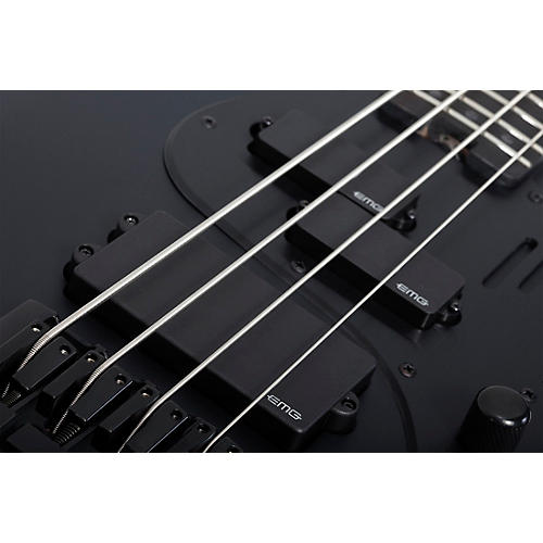 Schecter Guitar Research Stiletto-4 Stealth Pro Satin Black