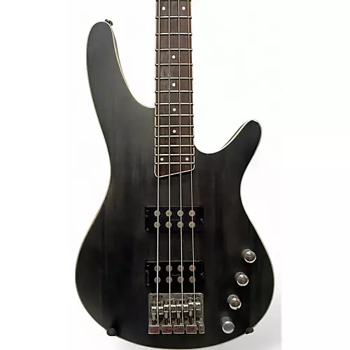Used Ibanez Srx390 Trans Black Electric Bass Guitar Trans Black