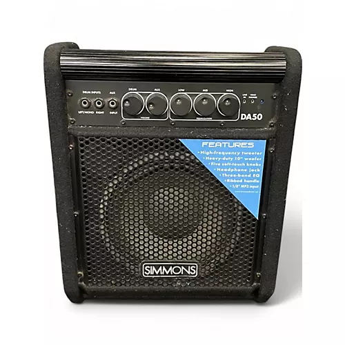 Used Simmons DA50 50W Drum Amplifier