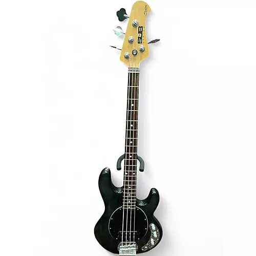 Used Sterling by Music Man Ray4 Black Electric Bass Guitar Black