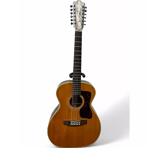 Vintage 1970 Guild F312-NT Natural 12 String Acoustic Guitar Natural