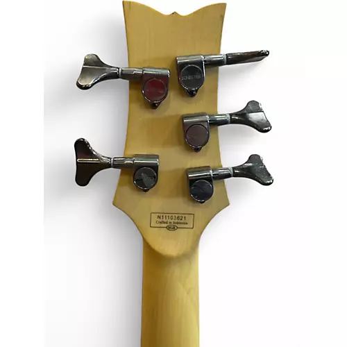 Used Schecter Guitar Research Raiden Special 5 String Crimson Red Trans Electric Bass Guitar Crimson Red Trans