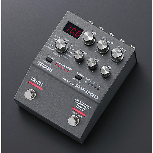 BOSS RV-200 Reverb Effects Pedal Black