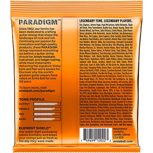 Ernie Ball Paradigm Hybrid Slinky Electric Guitar Strings