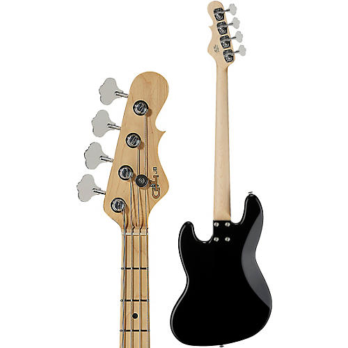 G&L Fullerton Deluxe JB Maple Fingerboard Electric Bass Jet Black