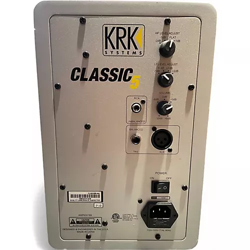 Used KRK Classic 5 Monitor Pair Powered Monitor