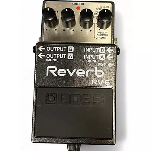Used BOSS RV6 Digital Reverb Effect Pedal