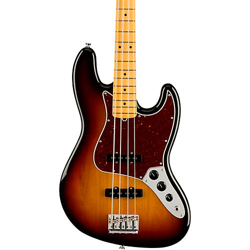 Fender American Professional II Jazz Bass Maple Fingerboard 3-Color Sunburst