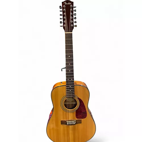 Used Fender CS160SE Natural 12 String Acoustic Guitar Natural