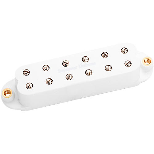 Seymour Duncan SJBJ-1b JB Jr. Bridge Humbucker Strat Pickup - Black White Neck