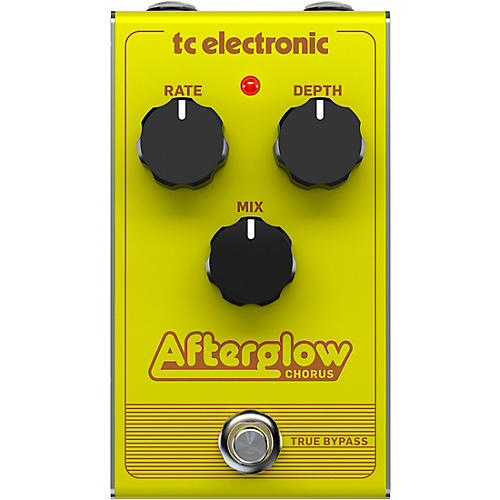 TC Electronic Afterglow Chorus Guitar Effects Pedal