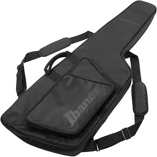 Ibanez Iceman Iron Label 7str Electric Guitar Black Flat