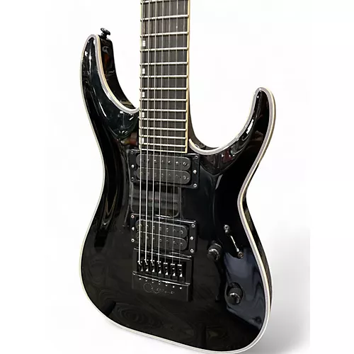 Used ESP LTD MH1007ET Black Solid Body Electric Guitar Black